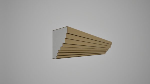 UC-200x150 B_1 Cornisa decorativa din polistiren expandat cu rasina minerala, dimensiune 200x150 Bx2000mm