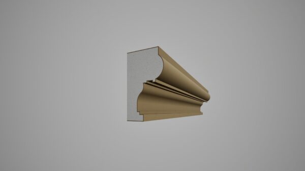 UC-250x145 Cornisa decorativa din polistiren expandat cu rasina minerala, dimensiune 250x145x2000mm