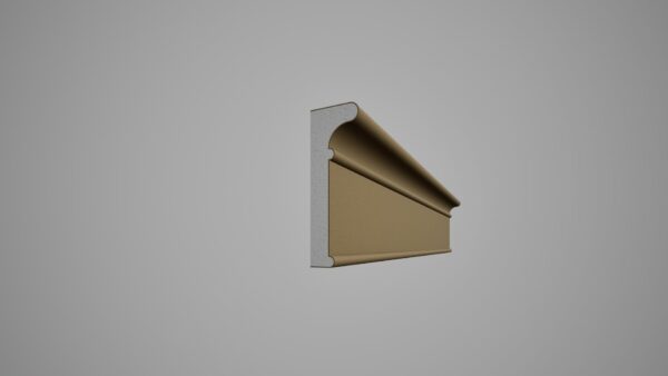UC-295x100 Cornisa decorativa din polistiren expandat cu rasina minerala, dimensiune 295x100x2000mm