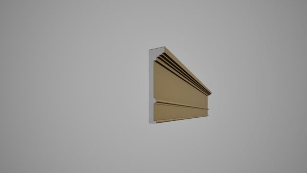UC-500x120 Cornisa decorativa din polistiren expandat cu rasina minerala, dimensiune 500x120x2000mm