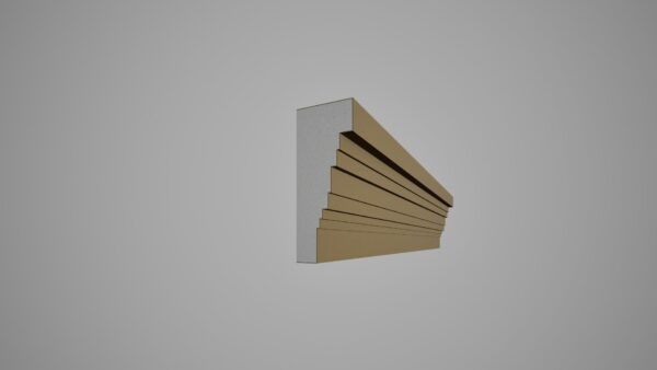 UC-500x200 Cornisa decorativa din polistiren expandat cu rasina minerala, dimensiune 500x200x2000mm