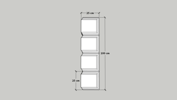 Element decorativ de colt BC 1 - POLISTIREN