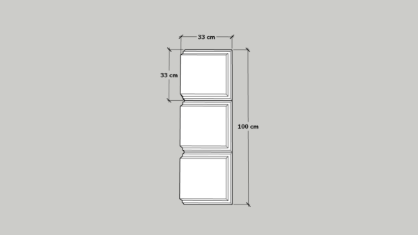 Element decorativ de colt BC 3 - POLISTIREN
