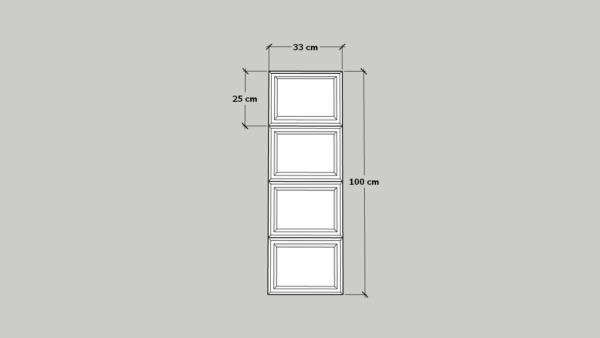 BP 2 - Polistiren Element decorativ - placa BP 2 - POLISTIREN