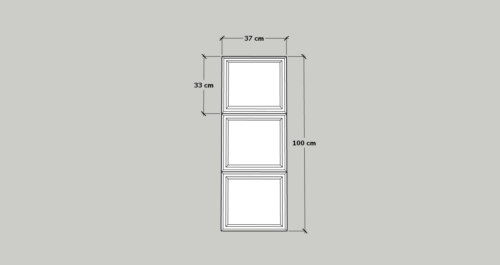 Element decorativ - placa BP 5 - POLISTIREN