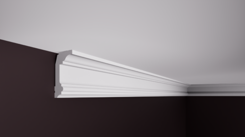Cornișă mască galerie din polistiren extrudat MG 6 95x45