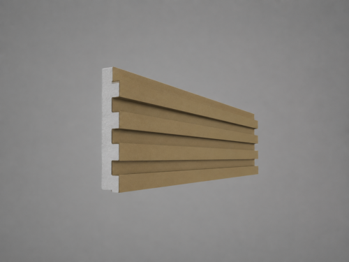 Panou decorativ tip riflaj 250x2000 4 cm