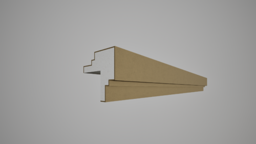 Decor colt 100X100X2000 4 CM