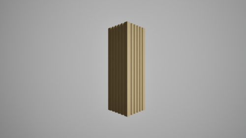 Decor colt 320X320X2000 3 CM