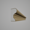 Brâu decorativ din polistiren expandat cu rasina minerala 120x65 A