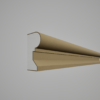 Brâu decorativ din polistiren expandat cu rasina minerala 120x65 A