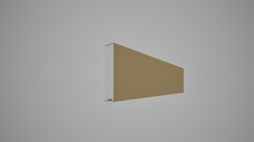 Brâu decorativ din polistiren expandat cu rasina minerala 250x60