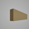 Brâu decorativ din polistiren expandat cu rasina minerala 250x60