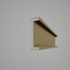 Brâu decorativ din polistiren expandat cu rasina minerala 250x80