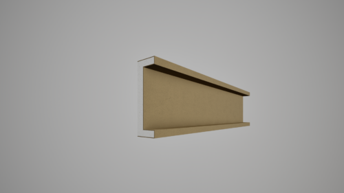 Brâu decorativ din polistiren expandat cu rasina minerala 250x80