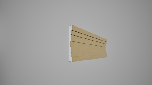 Brâu decorativ din polistiren expandat cu rasina minerala 350x50