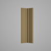 Brâu decorativ din polistiren expandat cu rasina minerala 350x50