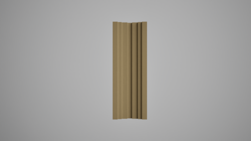 Brâu decorativ din polistiren expandat cu rasina minerala 350x50