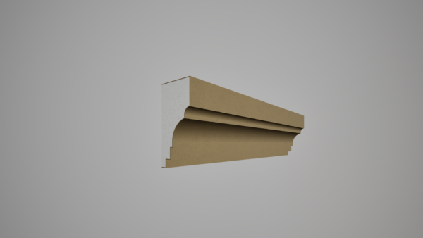 UC 250X120 A 2 Cornisa decorativa din polistiren expandat cu rasina minerala, dimensiune 250x120 Ax2000mm
