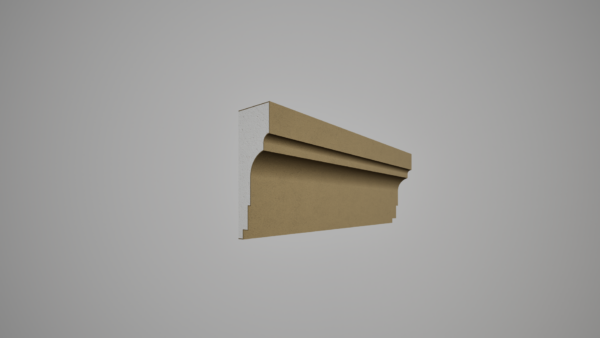 UC 350X120 2 Cornisa decorativa din polistiren expandat cu rasina minerala, dimensiune 350x120x2000mm