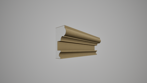 UC 350X170 2 Cornisa decorativa din polistiren expandat cu rasina minerala, dimensiune 350x170x2000mm