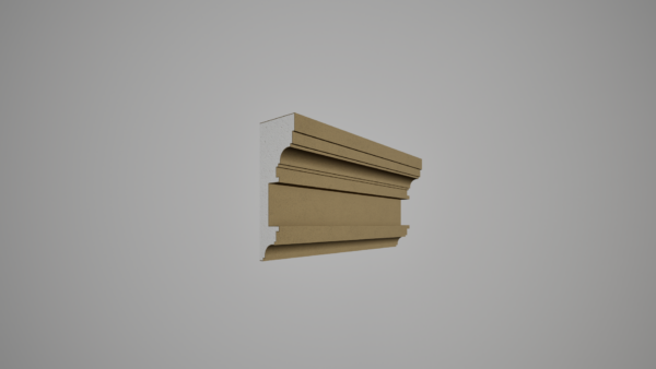 UC 500X180 2 Cornisa decorativa din polistiren expandat cu rasina minerala, dimensiune 500x180x2000mm