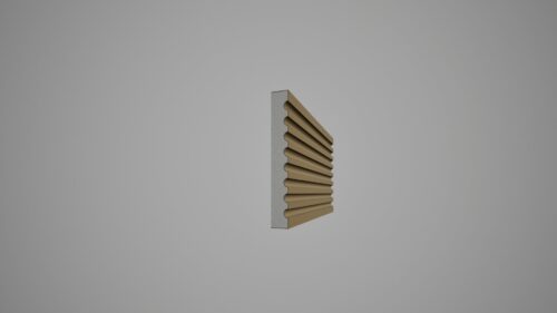 Panou decorativ 450x2000 6 cm