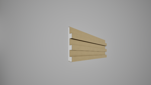 Panou decorativ tip riflaj 330x2000 5 cm