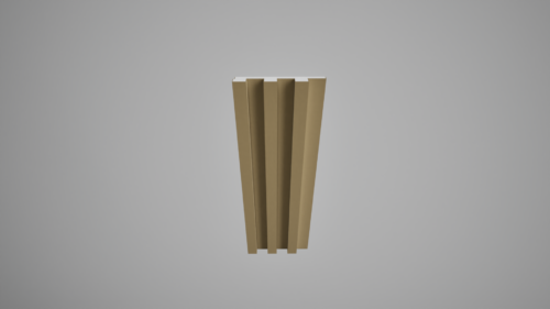 Panou decorativ tip riflaj 330x2000 5 cm