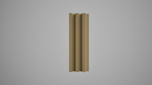 Panou decorativ tip riflaj 330x2000 5 cm
